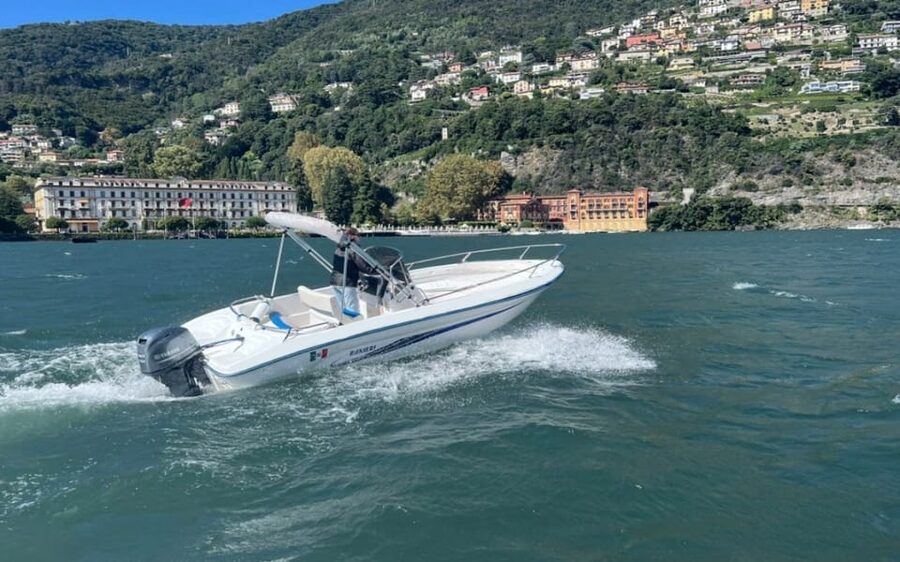 Self Drive Boat Lake Como (7pax): be a Captain, no License! - What your route can include