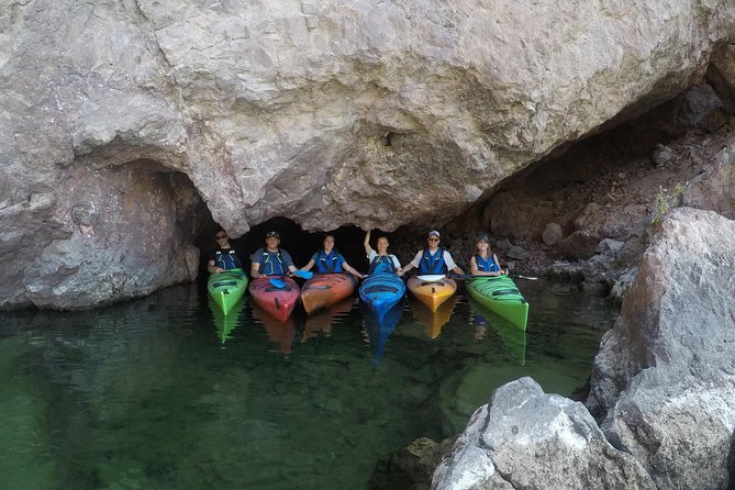 Self-Drive Emerald Cave Kayak Tour: Guided Willow Beach Paddle - Reaching the small Emerald Cave