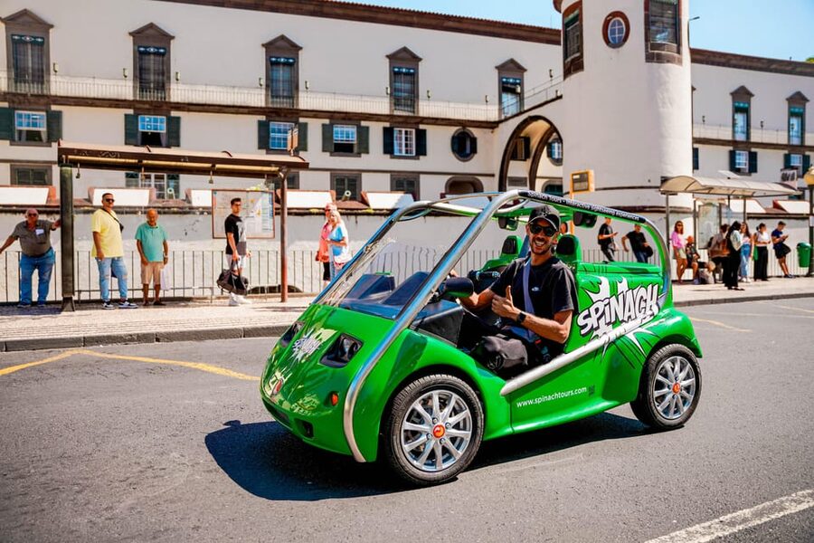 Self-drive Guided Tour | Explore Funchal on an Electric Car - Choosing between one hour and three