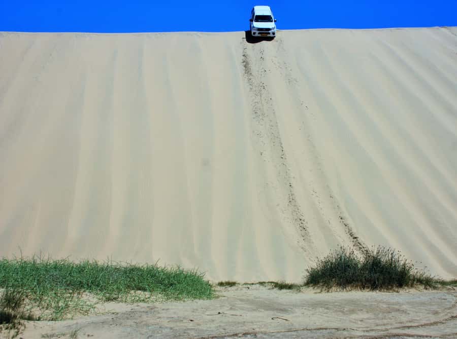 Self-Drive Guided Tour to Sandwich Harbour - The Narrow Beach Between Dunes and Ocean