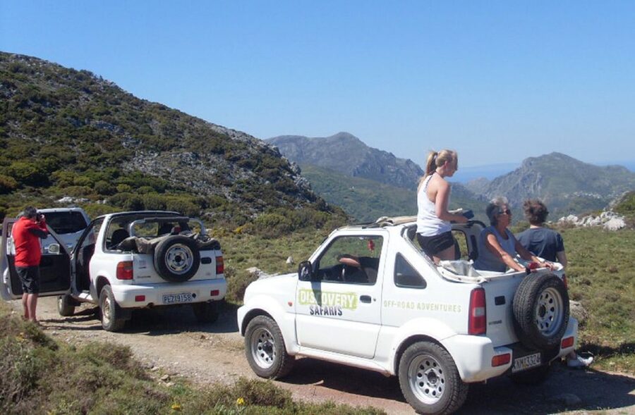 Self-Drive Jeep Safari to South Coast, Palm Beach & Canyons - Local food and a long Cretan lunch
