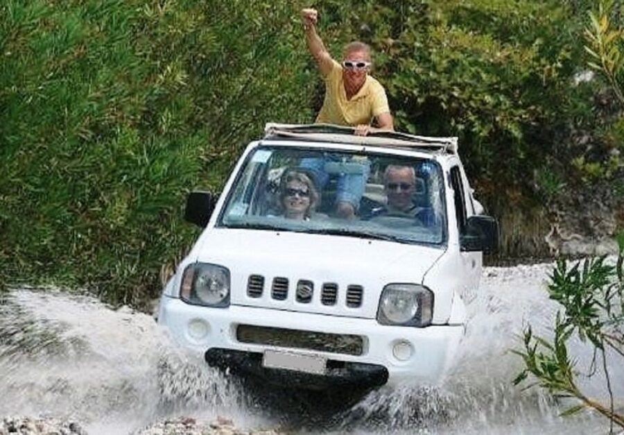 Self-Drive Jeep Safari to South Coast, Palm Beach & Canyons - Pickup from Rethymno, Bali, or Georgioupoli