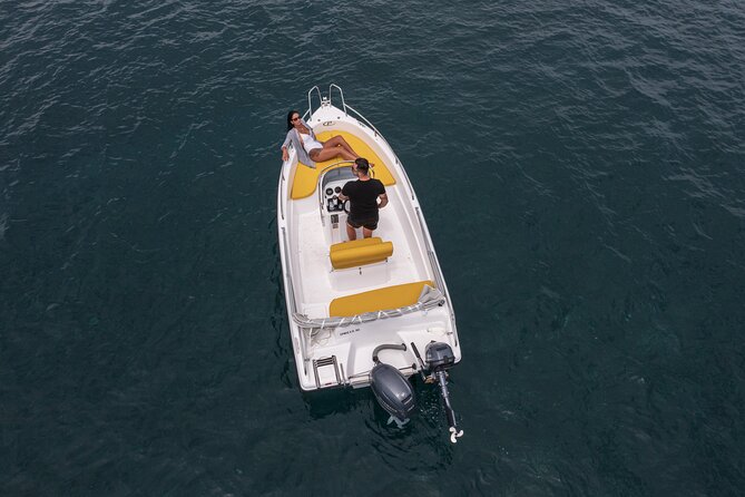 Self-Drive License-Free Boat Rental in Santorini from Vlichada - Starting at Vlichada, Santorini’s useful departure point
