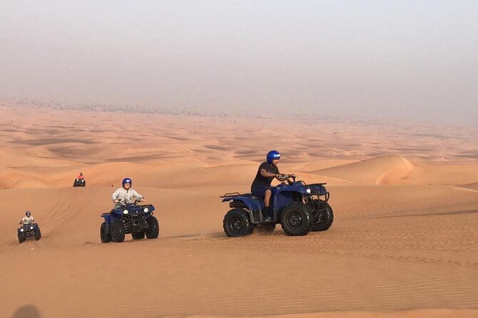 Self Drive Quad Bike in Open Desert With Sand Boarding and Camels - Is the $68.38 price good value?