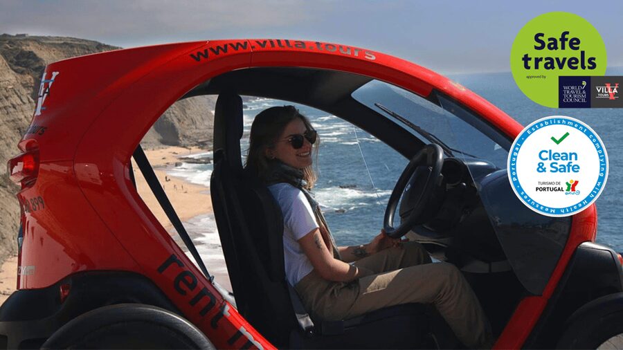 Self-drive Sintra tour for 2: All monuments & Coast - Moorish Castle: stone walls and wide views