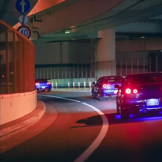 [Self-Drive] Tokyo & Daikoku Custom Car Driving Tour - One hour at Daikoku Parking Area