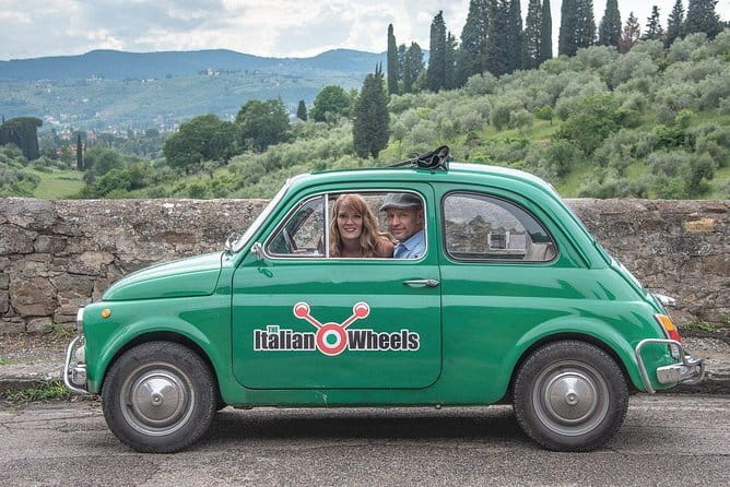 Self-Drive Vintage Fiat 500 Tour from Florence: Tuscan Hills and Italian Cuisine - Learning to handle a tiny vintage Fiat