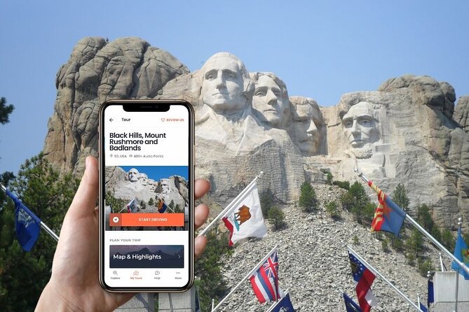 Self-Guided Audio Driving Tour in Black Hills and Mt Rushmore - Mount Rushmore, Iron Mountain Road, and Keystone