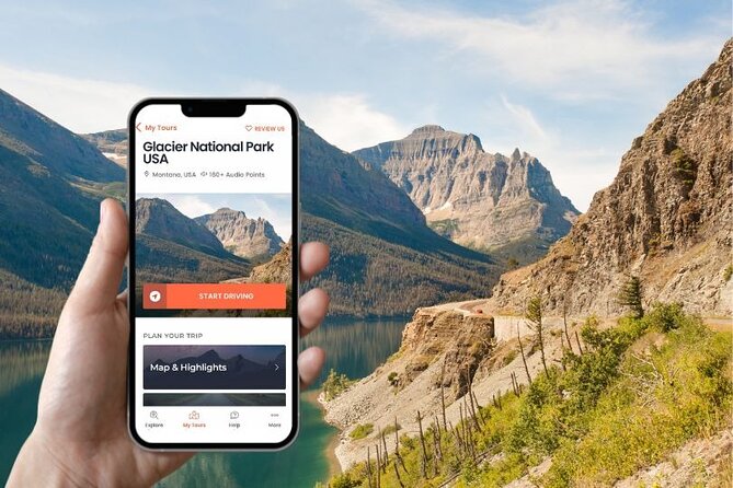 Self-Guided Audio Driving Tour in Glacier National Park - A personal guide without a fixed departure time