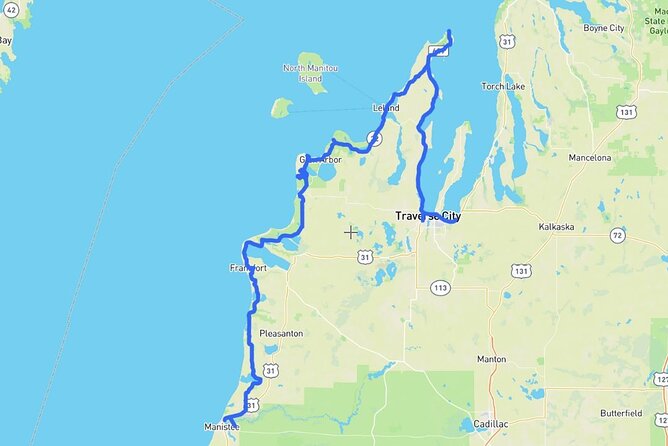 Self-Guided Audio Driving Tour in Michigan Lakeshore, M-22 - Pierce Stocking Scenic Drive: A Seven-Mile Detour