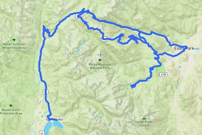 Self-Guided Audio Driving Tour in Rocky Mountain National Park - Starting in Estes Park and choosing your route