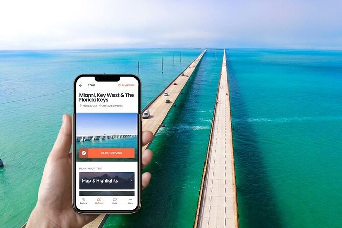 Self-Guided Audio Tour in Florida Keys - Getting the app ready before you leave Miami