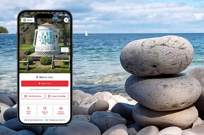 Self-Guided Driving Tour at Door County’s Washington Island - Percy Johnson County Park and the water’s edge
