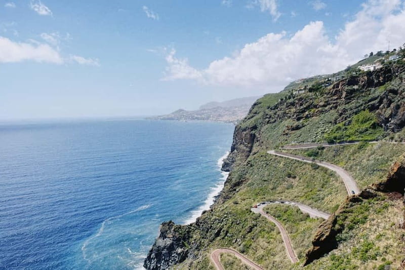 Self-Guided E-Bike Road Tour from Funchal to Garajau - Climbing toward Garajau