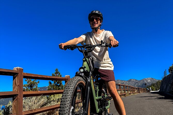Self Guided E-Bike Tour on Lake Tahoe’s East Shore Bike Path - Sand Harbor and the coves along the way