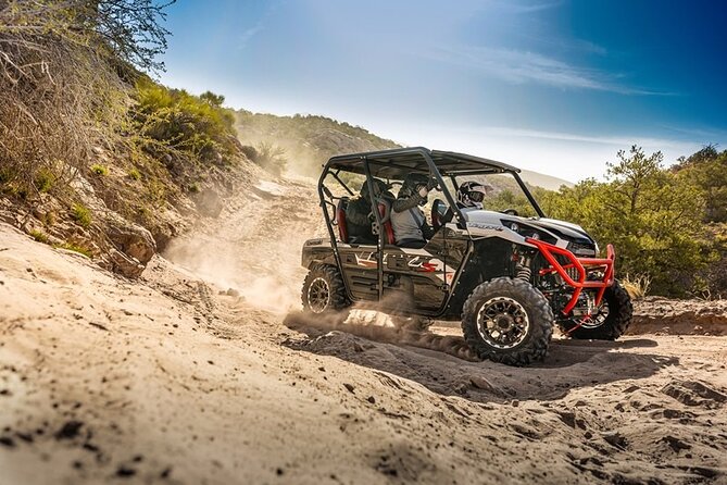 Self-Guided Fear and Loathing UTV Rental - The safety briefing and equipment