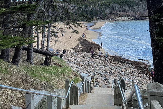 Self Guided GPS Audio Driving Tour Acadia NP From Hulls Cove VC - Gorham Mountain, Little Hunters Beach, and Otter Cliff