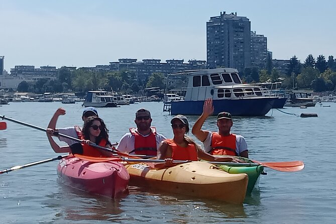 Self-guided kayak tour in Belgrade - Paddling around Great War Island