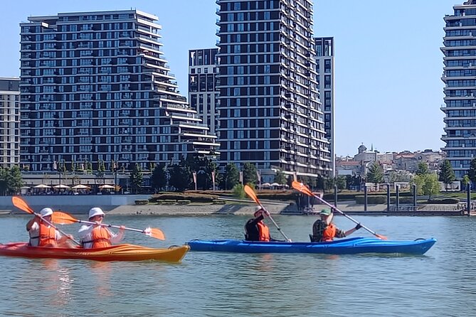 Self-guided kayak tour in Belgrade - Starting at Kej Oslobođenja 11a in Zemun