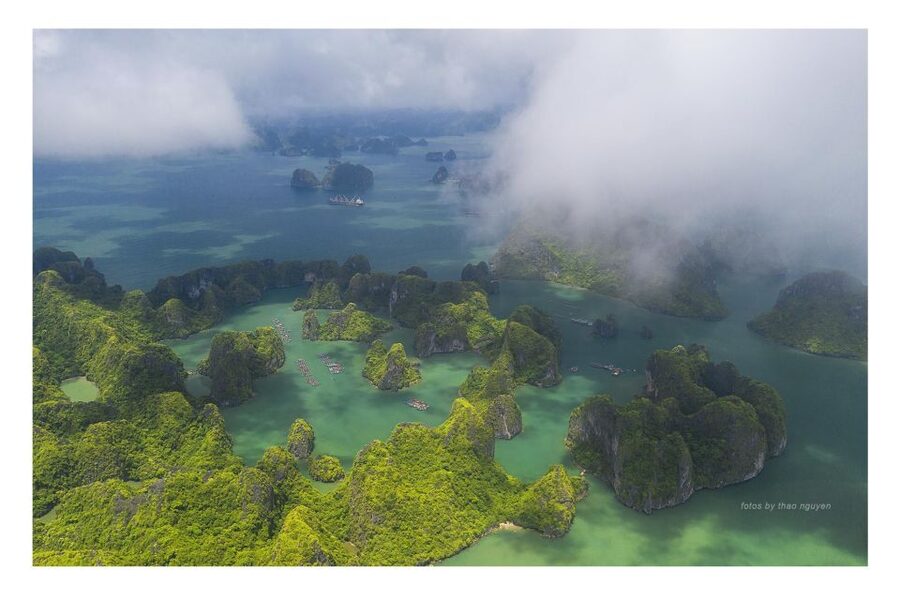 Self guided kayaking tours in less traveled Lan Ha Bay - Paddling through karst and shallow water