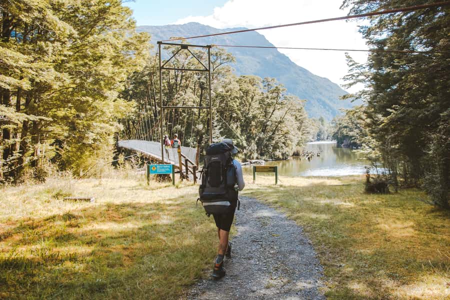 Self-Guided Milford Track Day Walk from Lake Te Anau - The Lake Te Anau boat ride to Glade Wharf
