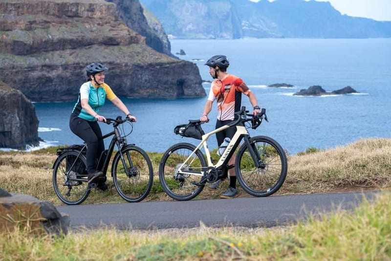 Self-Guided Road E-Bike Tour Ponta São Lourenço to Funchal - A self-guided route that does not leave you alone