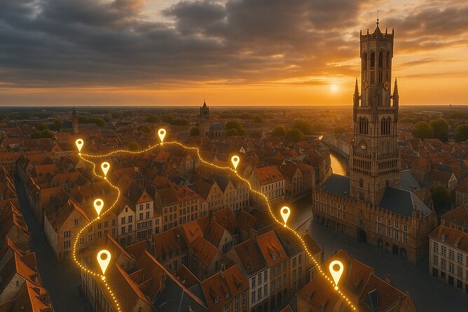 Self-Guided Secrets Tour - Explore Bruges & Miss nothing - A low-cost way to get your bearings in Bruges