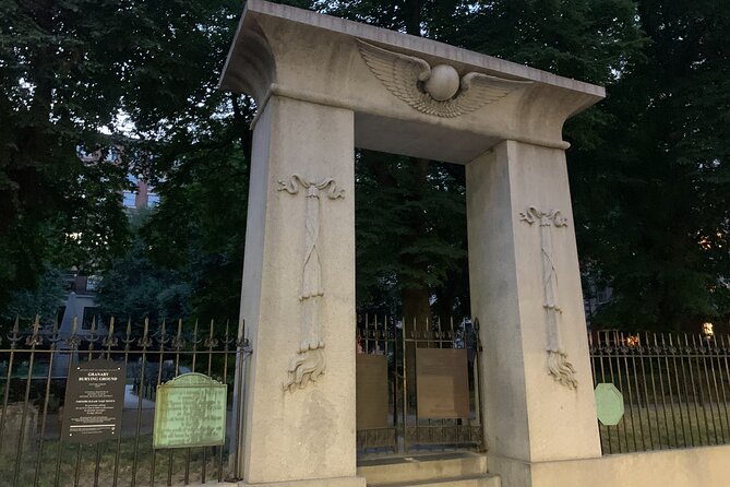 Self-Guided Smartphone Ghost Walking Tour Boston App EMF Reader - Searching for Red Coats near the subway