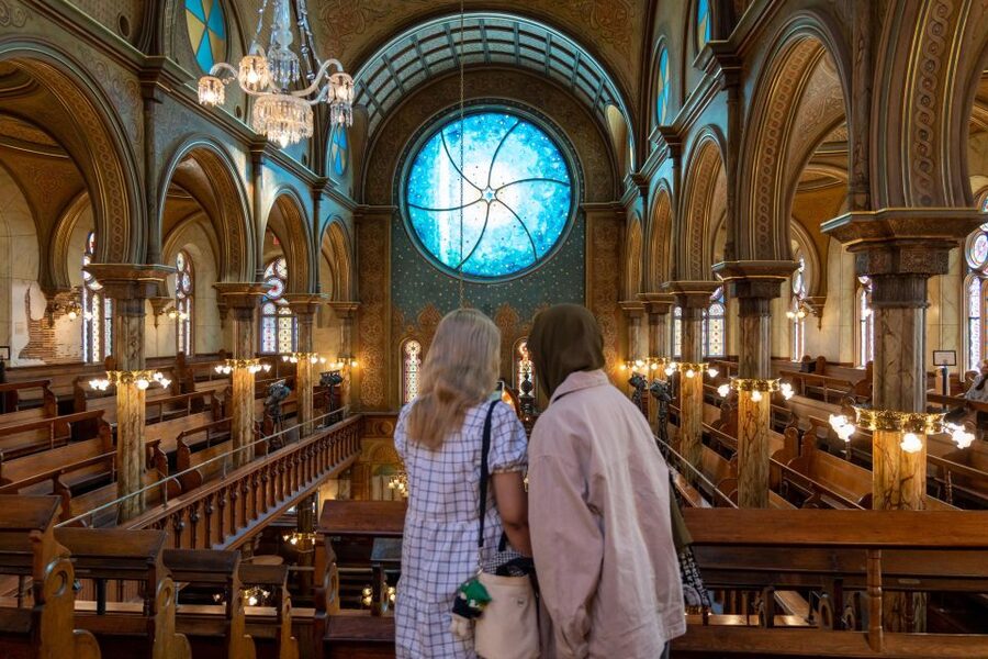 Self-Guided Tour of the Museum at Eldridge Street - Entering the 1887 Eldridge Street Synagogue