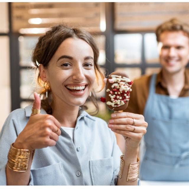 Self Guided walk around London's Delicious Chocolate Shops - What the PDF gives you at each stop