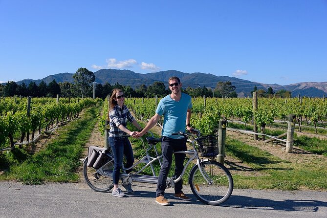 Self-Guided Wine Tours by Bike with Lorelle & Greg - Arriving in Renwick and choosing your bike