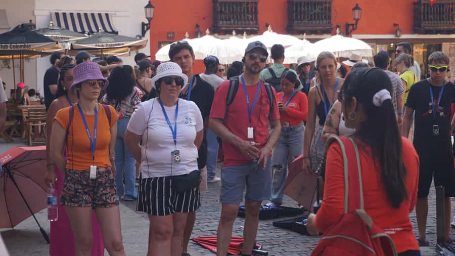 Shared Cartagena Old City Tour with Wireless Audio System - Cartagena Cathedral and the San Pedro Claver area
