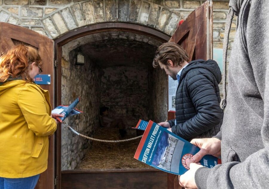 Shepton Mallet Prison: Self-Guided Tour - The exercise yard and Victorian wings