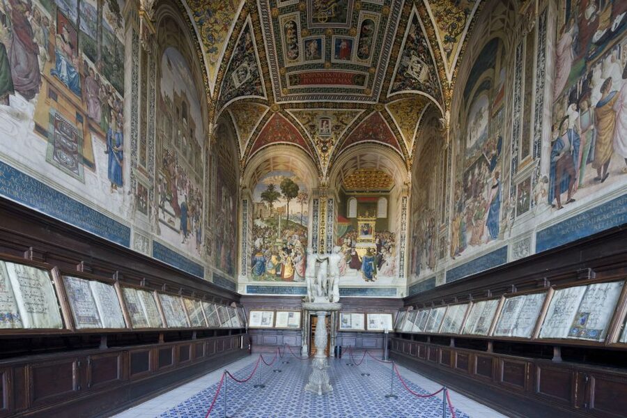 Siena: Cathedral Complex Pass with Audio Guide (OPA SI PASS) - The Facciatone view over Siena