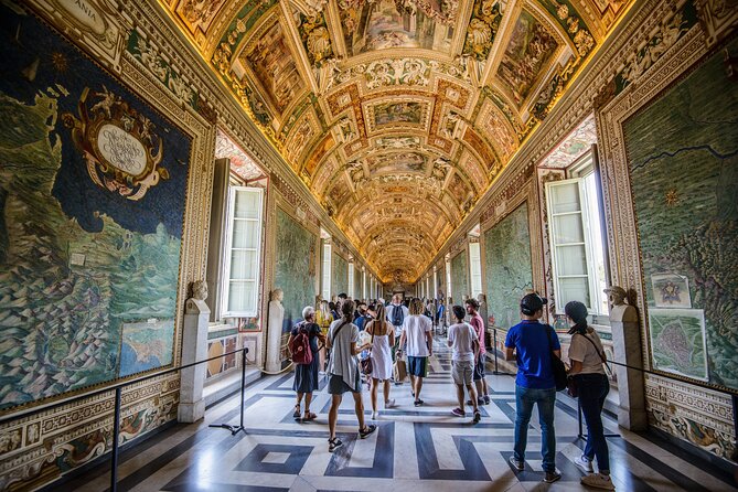 Skip the Line: Vatican & Sistine Chapel Ticket with Audio Guide - Gallery of Maps: beauty with a practical purpose