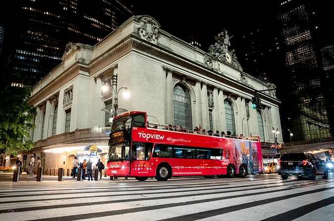 Skyline Night Bus Audio Narrated Tour Experience - Bridges and the East River views