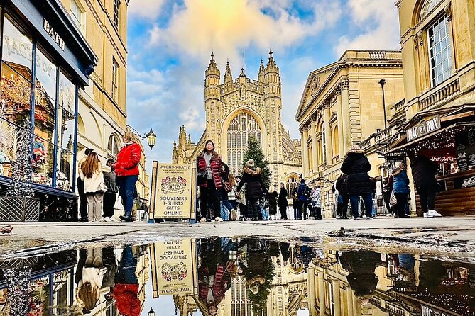 Small Group smartphone Bath Walking Tour around Bath - Key points at a glance