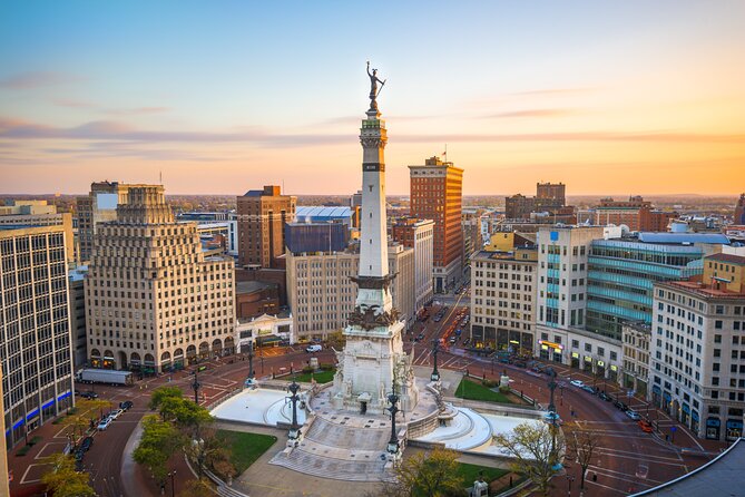 Smartphone Guided Indianapolis Downtown Sites Audio Walking Tour - A practical first look at the downtown route