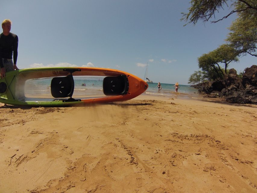 South Maui: Self Guided Clear Bottom Kayak Tour - Paddling into Makena Landing’s Turtle Town