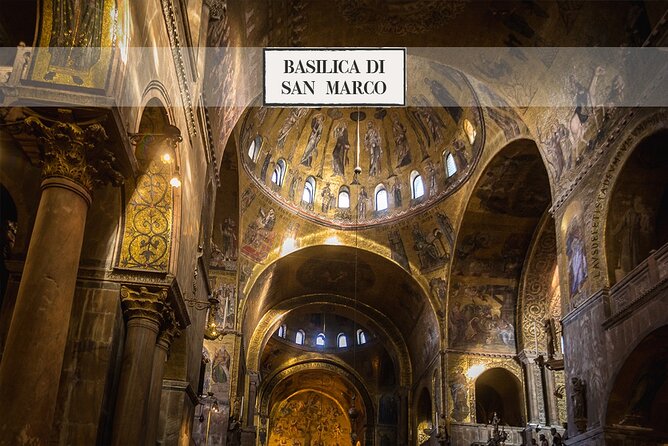 St. Mark's Cathedral Priority Guided Tour & History Gallery - Entering the Golden Basilica