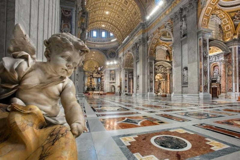 St. Peter's Basilica, Optional Dome Access & Rome Audio App - Optional dome access and the lift choice