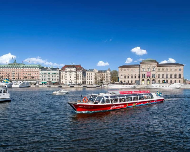 Stockholm: Royal Bridges & Canal Boat Tour with Audio Guide - Why Stockholm is best seen from the water