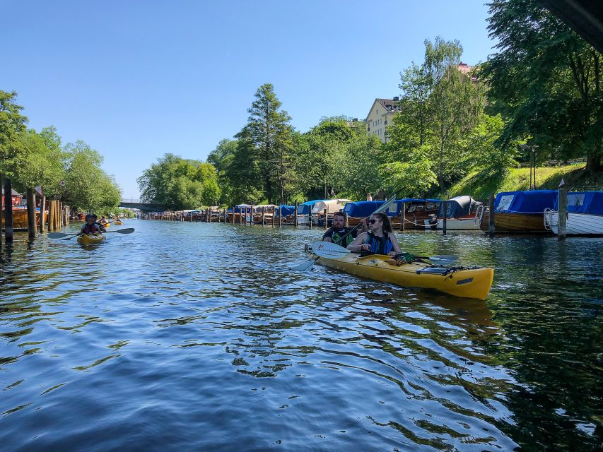 Stockholm: Self Guided Kayak Adventure - Starting beside Klara sjö near Stockholm Central