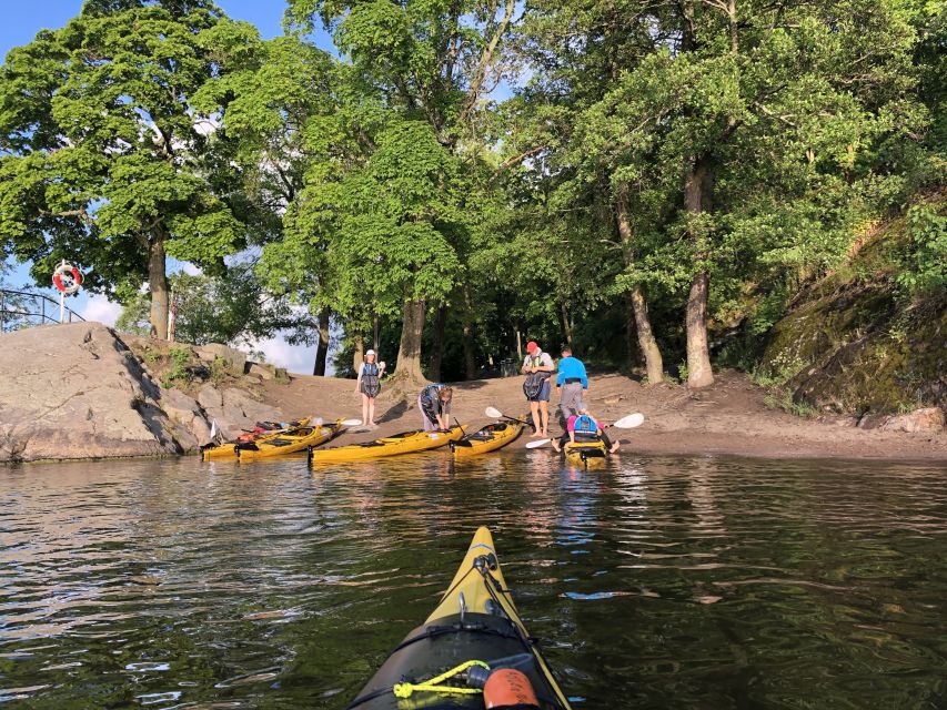 Stockholm: Self Guided Kayak Adventure - What Stockholm looks like from Klara sjö