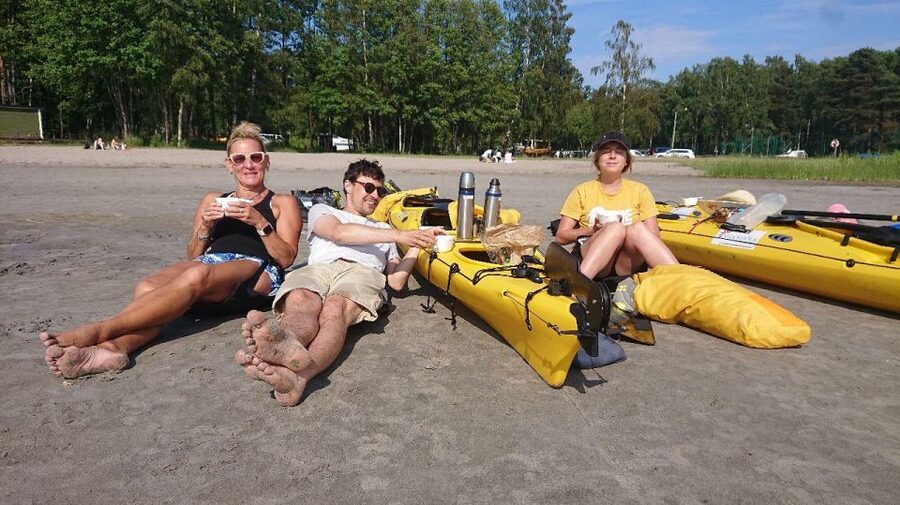 Stockholm: Self Guided Kayak Adventure - The short briefing before you launch