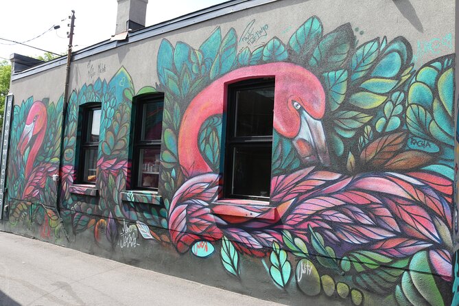 Street Art Exploration Game and Self-Guided Tour in Ottawa - Pink Flamingo Project Tribute and Arlington 5 Art Court