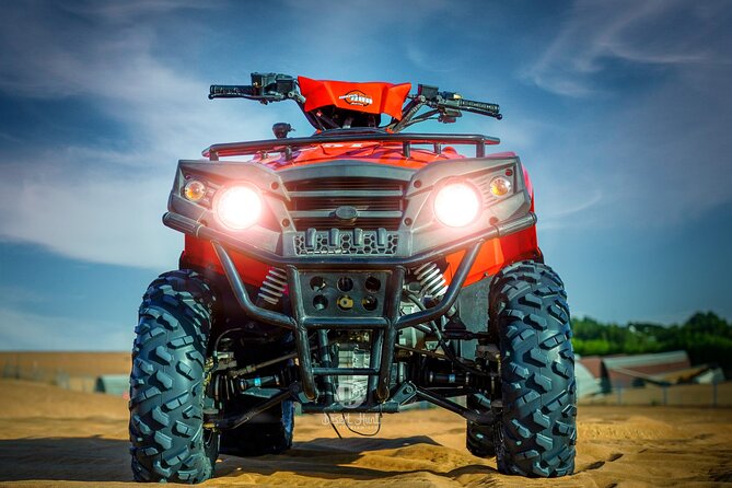 Suzuki 400CC 2Seater QUAD BIKE Self Drive to open desert - What the open-desert portion adds