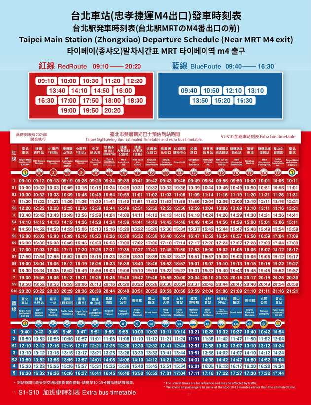 Taipei: Hop-On Hop-Off Sightseeing Bus with Audio Guide - Starting at Taipei Main Station