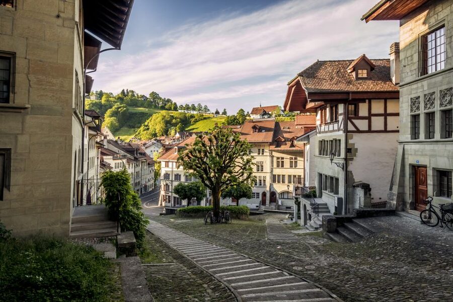 Taste my Fribourg Self-Guided Food Tour - Botzi pear tea in Fribourg’s lower town