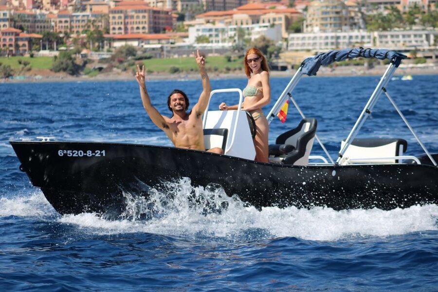 Tenerife: Rent a Boat with No License, Self Drive - Taking the wheel off Tenerife